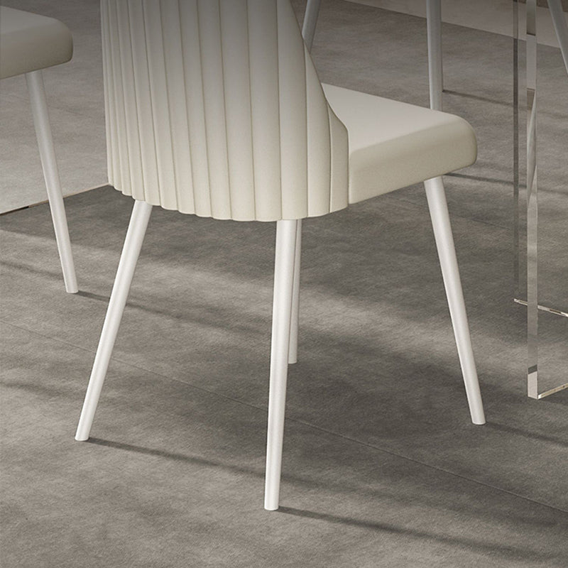 Modern Rectangle Dining Table 1/2/5/7 Pieces Stone Dining Set for Dining Room