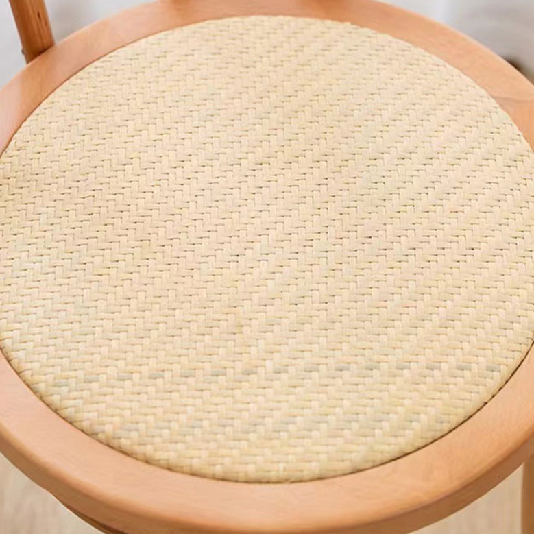 Solid Wood Side Chair Windsor Back Dining Chair for Living Room