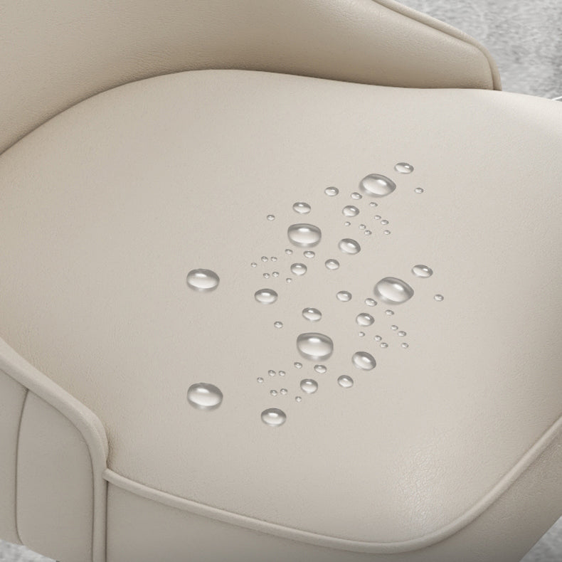 Glam Style Dining Chair Leather Parsons Dining Chair for Home