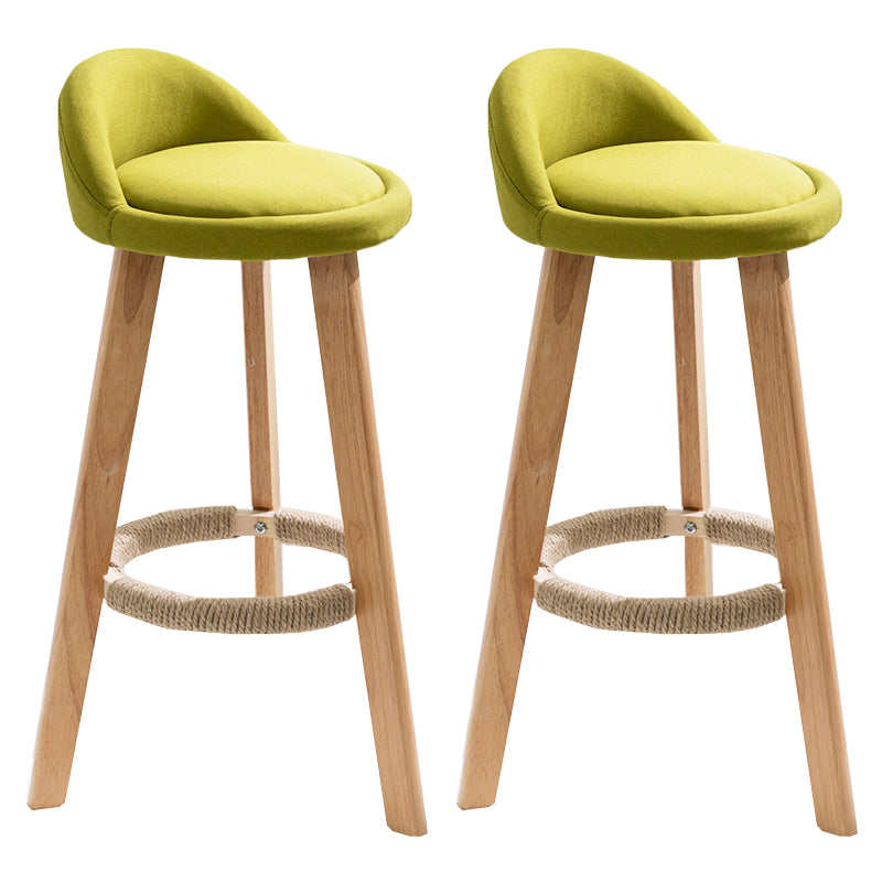 Solid Wood Counter Stools Industrial Style Counter Stools with Low Back