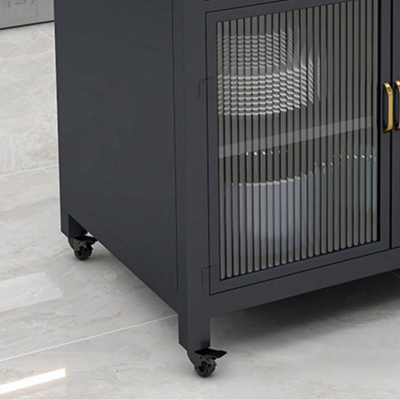 Dining Room Kitchen Island Table Marble Modern Prep Table with Drawer