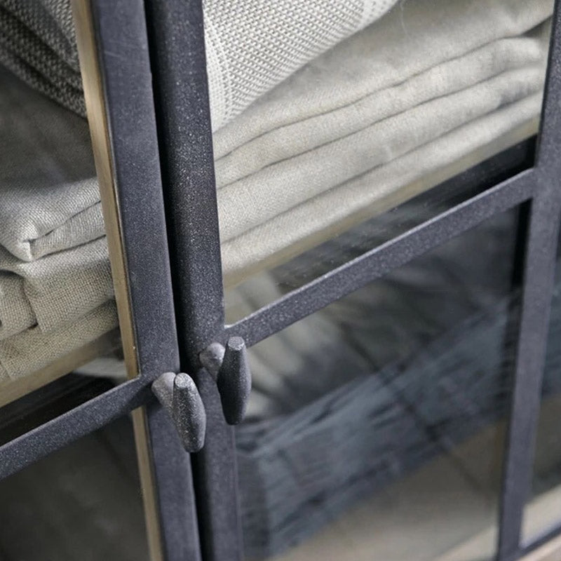 Dining Room Kitchen Island Table Modern Prep Table with Storage Cabinet