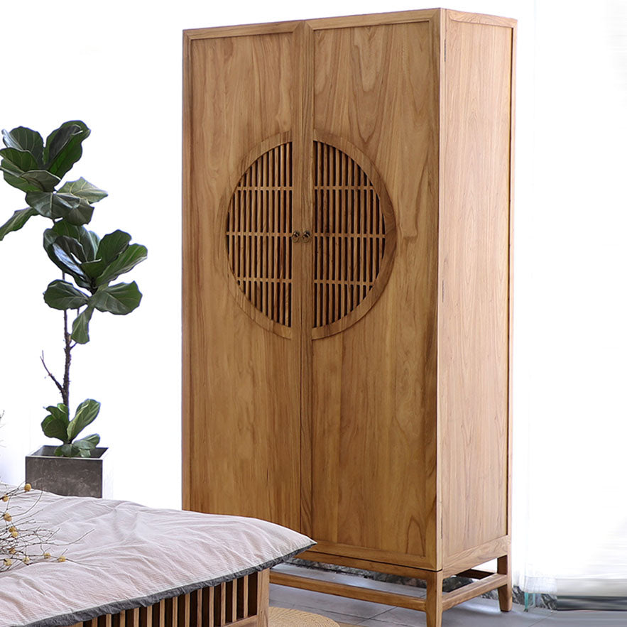 Modern Style Wardrobe Cabinet Clothes Rail Wooden Wardrobe Armoire