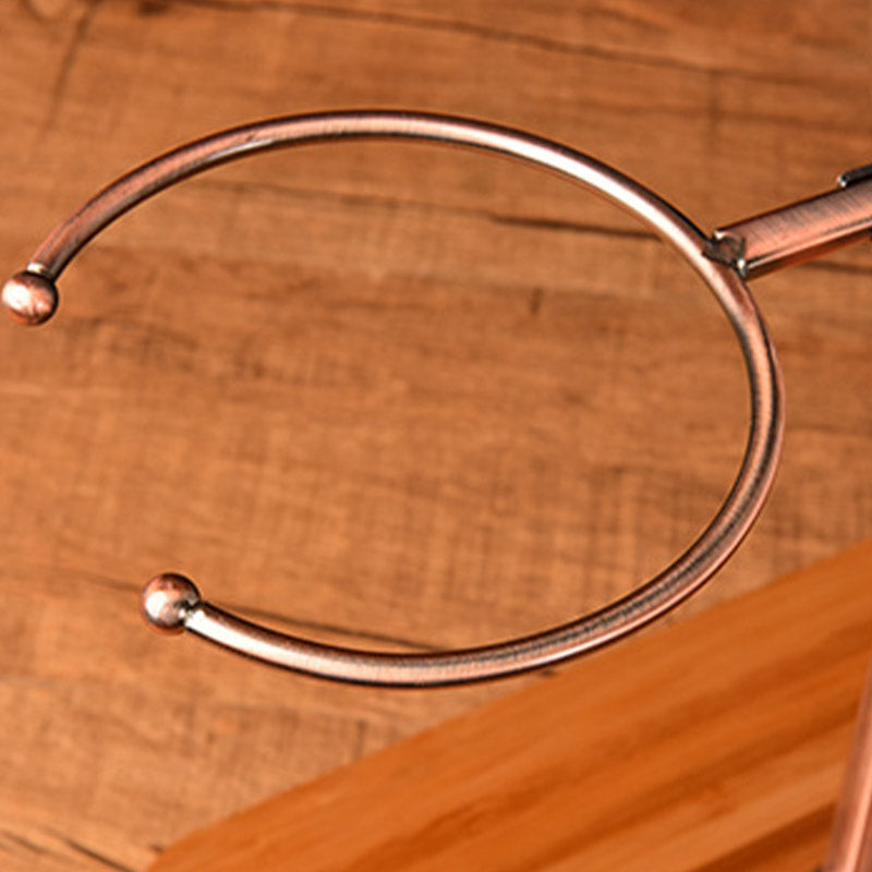 Modern Simple Tabletop Wine Rack Wooden Base Wine Bottle Rack for Living Room