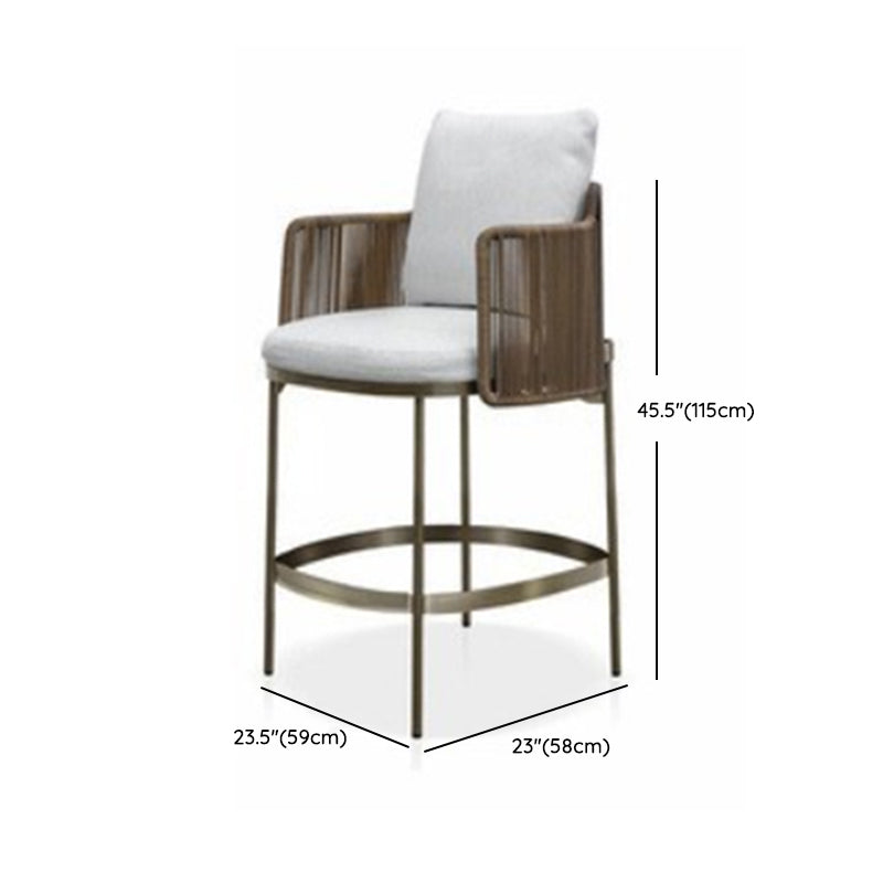 Boho Outdoor Dining Table Set 1/6/9 Pcs Rectangular Wood Dining Set