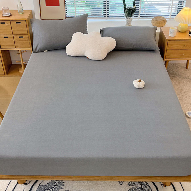 100 Cotton Bed Sheet Set Soft & Smooth Breathable Bed Sheet Set with Non-Pilling