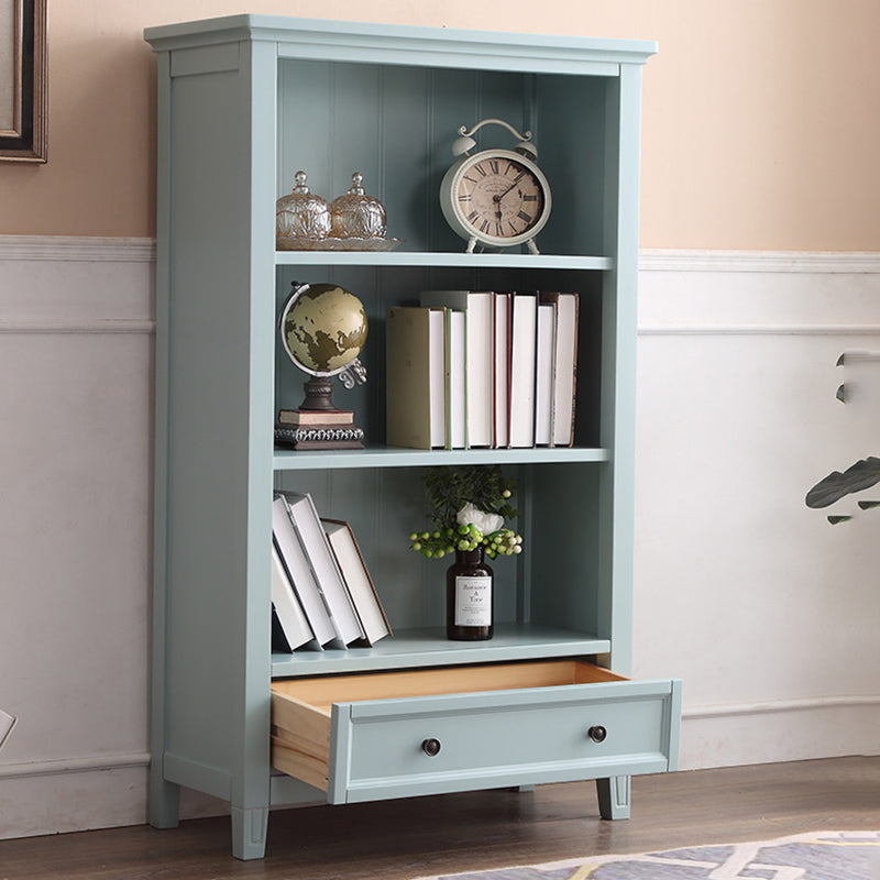 Modern Closed Back Standard Book Shelf Wooden Bookcase for Study Room