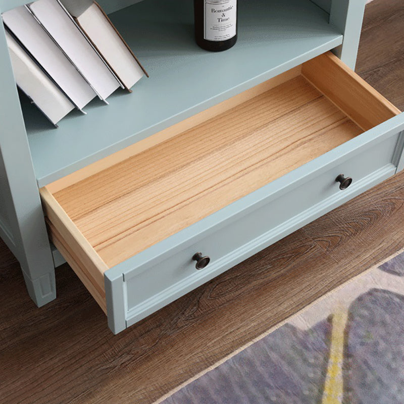 Modern Closed Back Standard Book Shelf Wooden Bookcase for Study Room