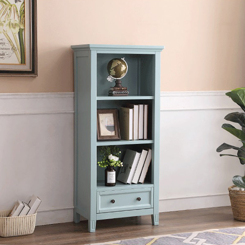 Modern Closed Back Standard Book Shelf Wooden Bookcase for Study Room