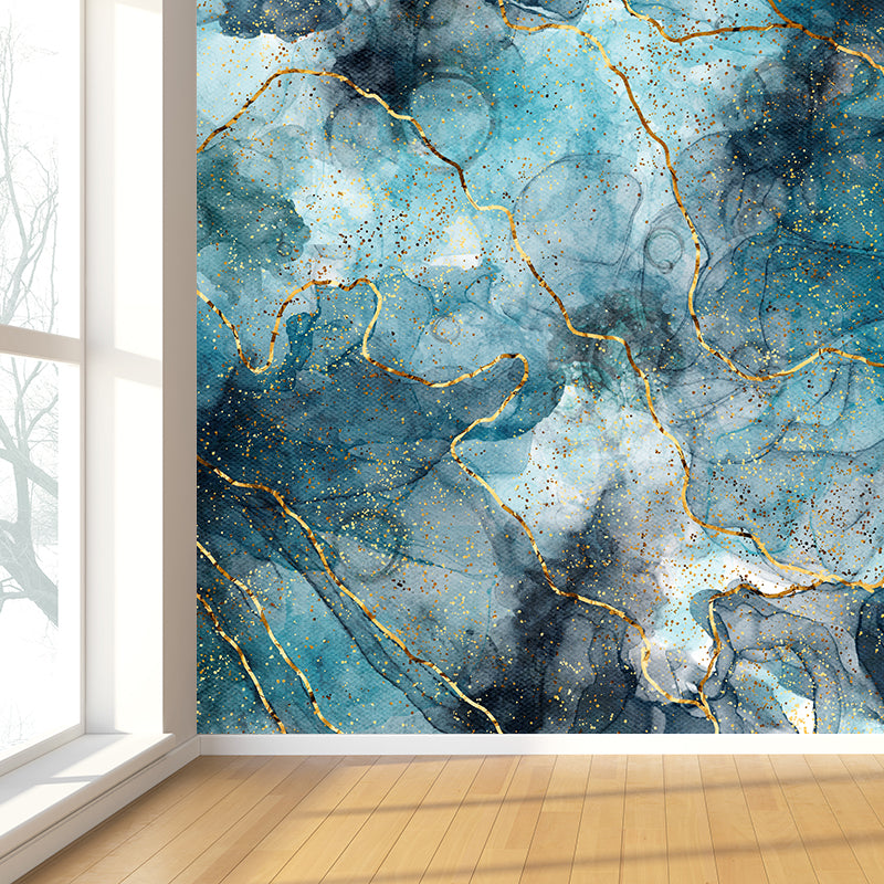 Marble Texture Wallpaper Environment Friendly Mildew Resistant Indoor Wall Mural