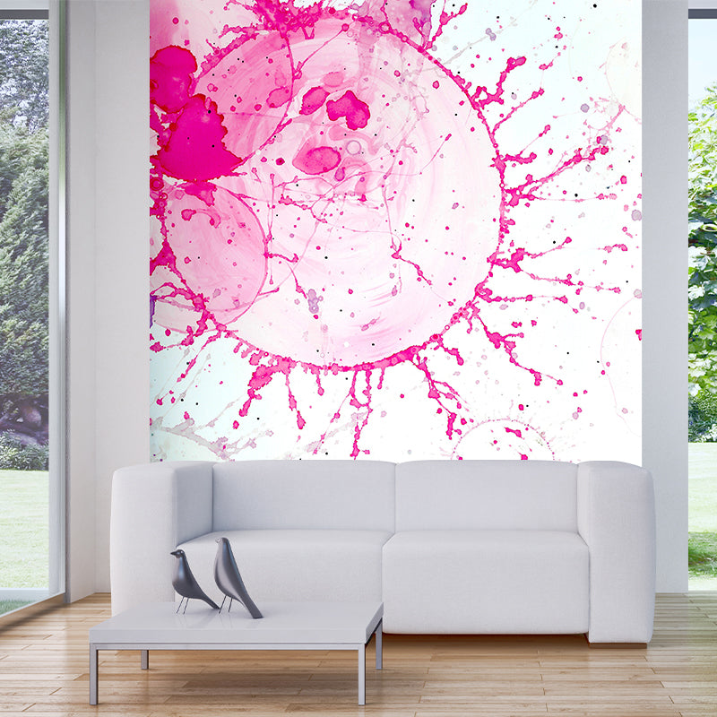 Eco-friendly Ink Art Wall Mural Wallpaper Illustration Sitting Room Wall Mural