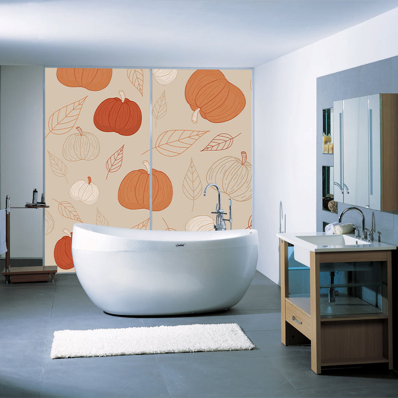 Modern Style Illustration Mural Wallpaper Plant Pattern Indoor Wall Mural