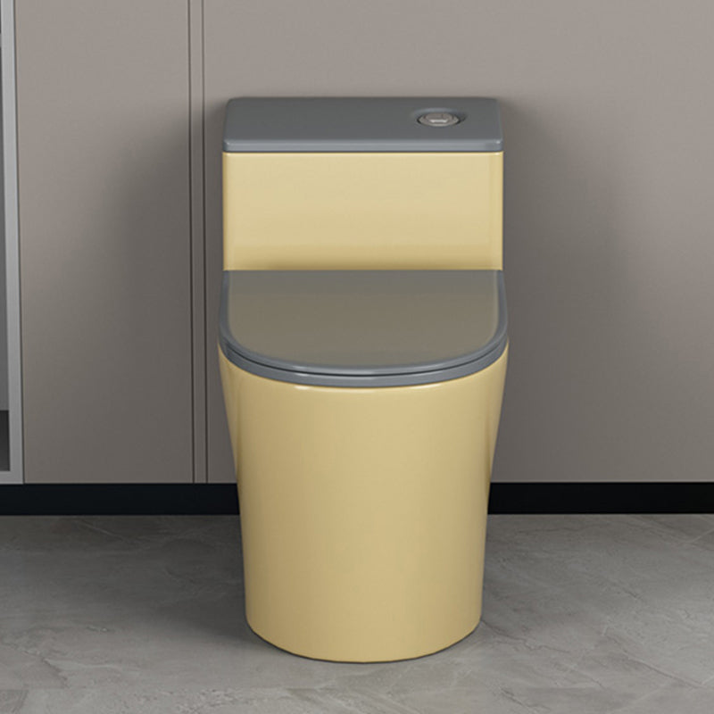 Traditional Ceramic Flush Toilet Seat Included Urine Toilet for Washroom