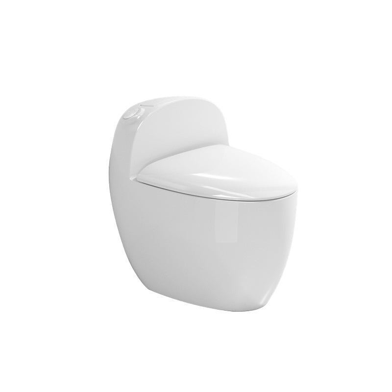 Modern Ceramic Flush Toilet Floor Mounted Urine Toilet with Slow Close Seat for Washroom