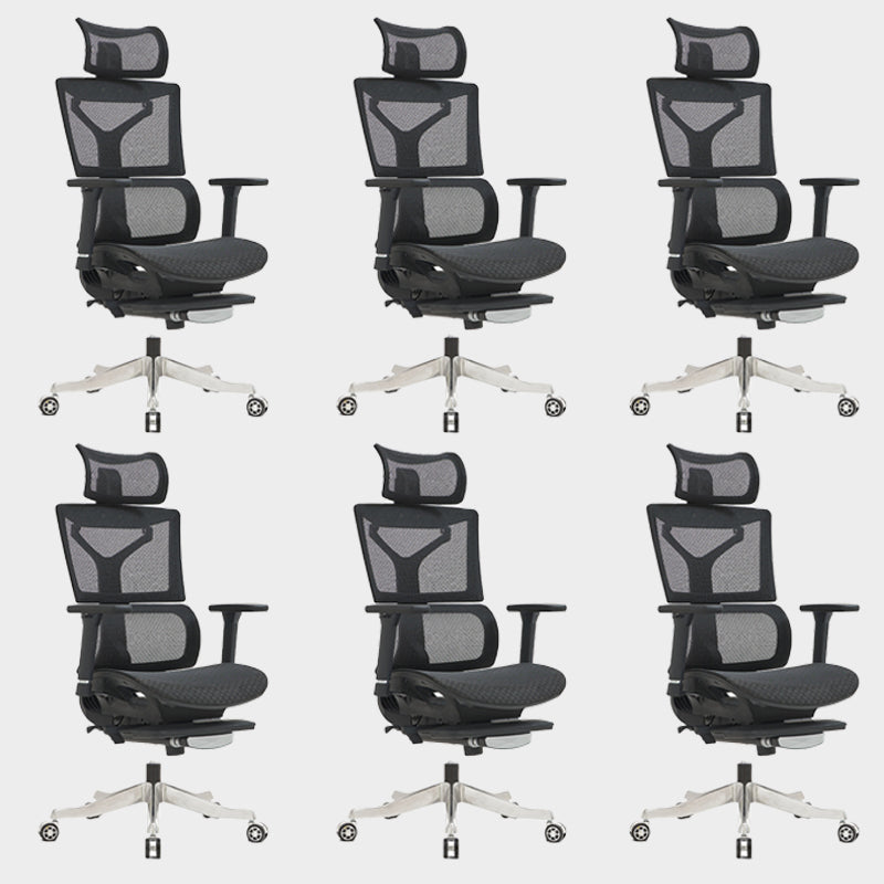 Modern Office Chair Adjustable Seat Height Tilt Mechanism Desk Chair with Wheels