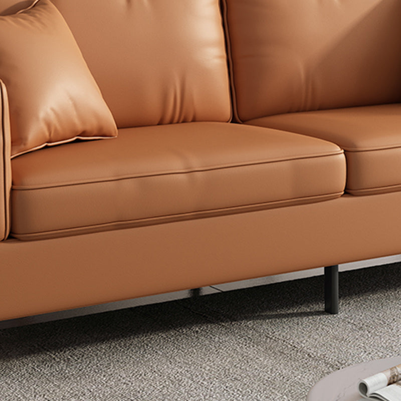 33" Wide Contemporary Sleeper Sofa Futon Orange Sleeper Sofa