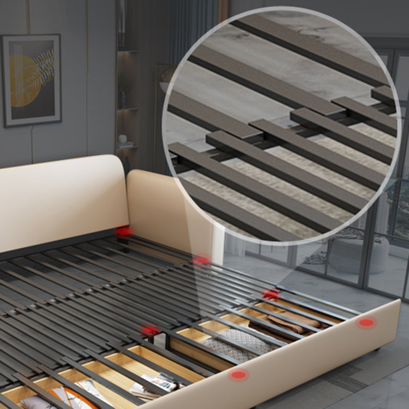 Modern Sleeper Sofa Flared Arms Futon Sleeper Sofa Bed with Storage