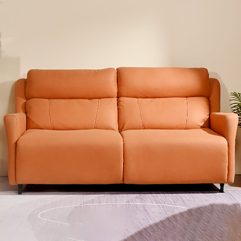 Scandinavian Sleeper Sofa Faux Leather Futon Sleeper Sofa Bed