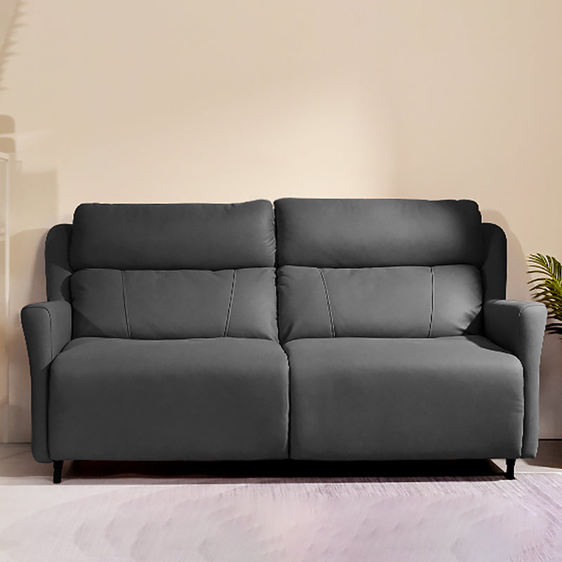 Scandinavian Sleeper Sofa Faux Leather Futon Sleeper Sofa Bed