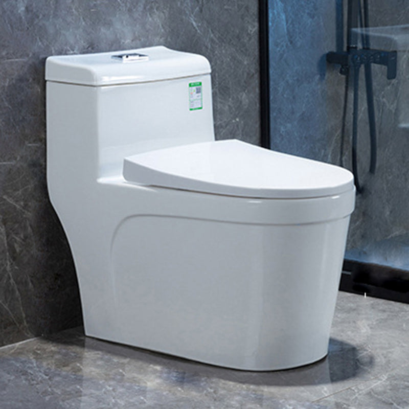Modern Ceramic White Flush Toilet Floor Mounted Urine Toilet for Washroom