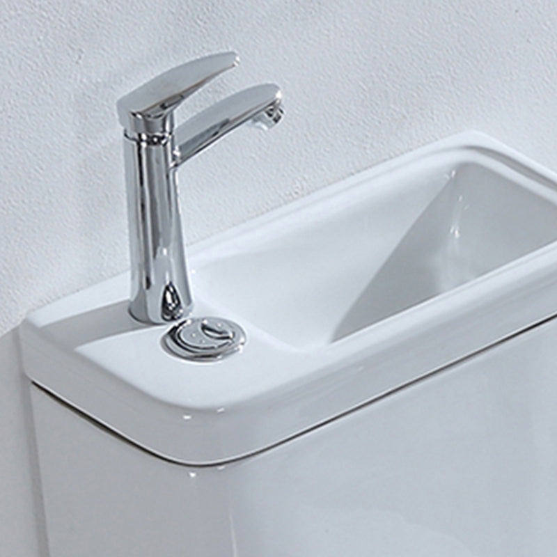 Contemporary One Piece Flush Toilet Seat Included Urine Toilet for Bathroom