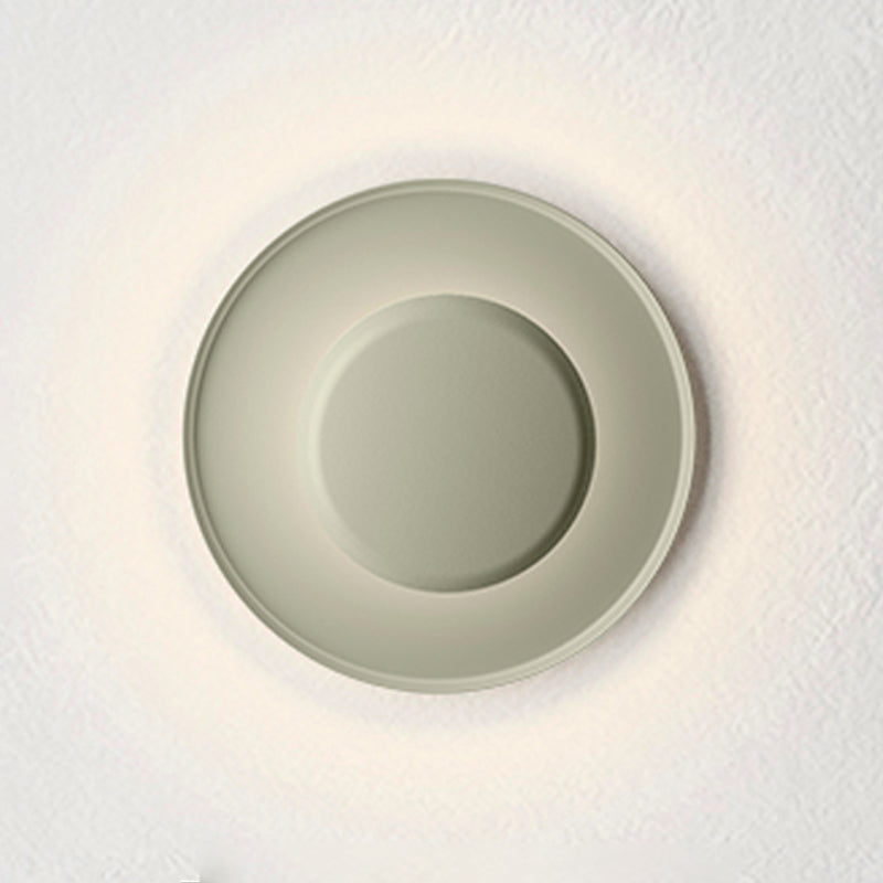 Modernism Disk Flush Mount Metal LED Ceiling Light Fixture for Bedroom