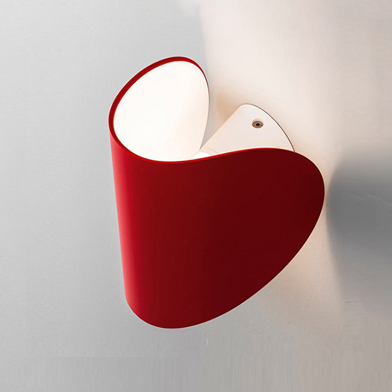 1 Light Geometric Wall Mounted Lamp Contemporary Metal Wall Light Sconces