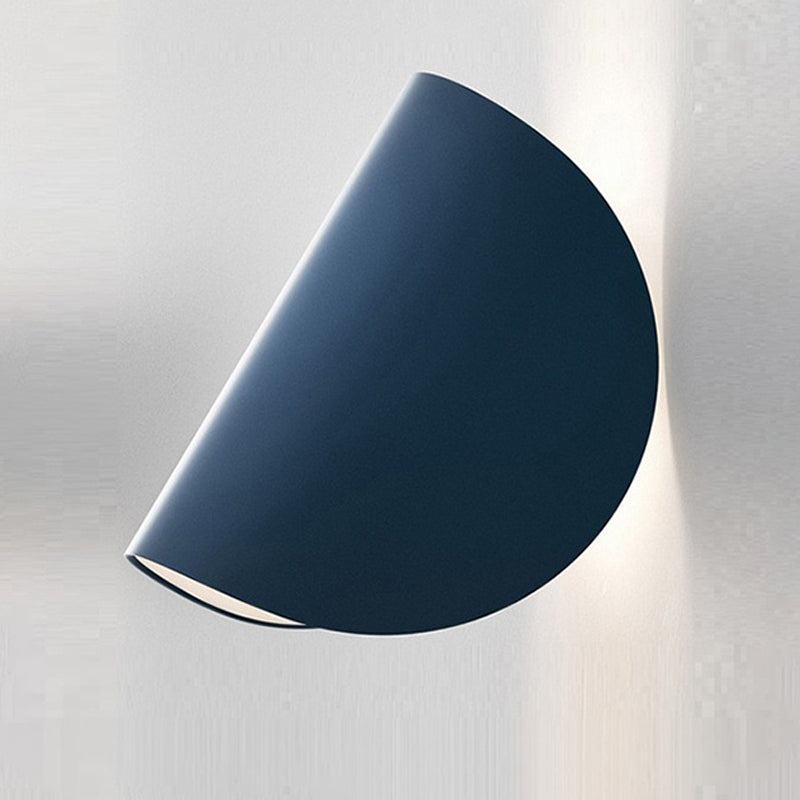 1 Light Geometric Wall Mounted Lamp Contemporary Metal Wall Light Sconces