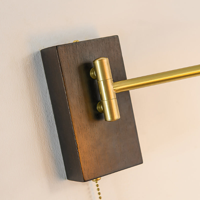 Simple Ceramic Shade Wall Light Fixture Modern Wall Light Sconce for Bedroom