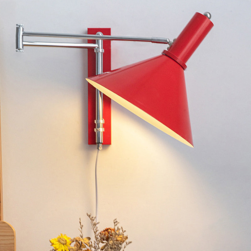 Metal Shade Wall Light Fixture Modern Wall Light Sconce for Bedroom