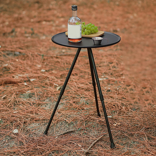 Metal Industrial Foldable End Table Water Resistant Lift Side Table
