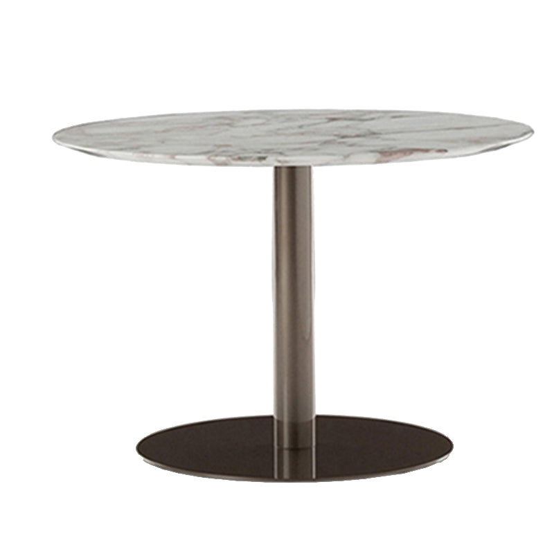 Metal Frame Dining Table Set 1/3/5/7 Pcs Boho Patio Dining Table with Upholstered Chairs