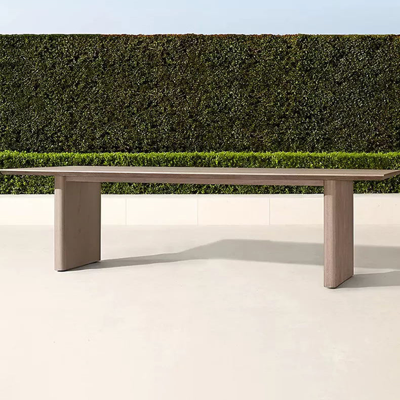 1/5/7 Pieces Patio Dining Table Set Solid Wood Patio Dining Sets