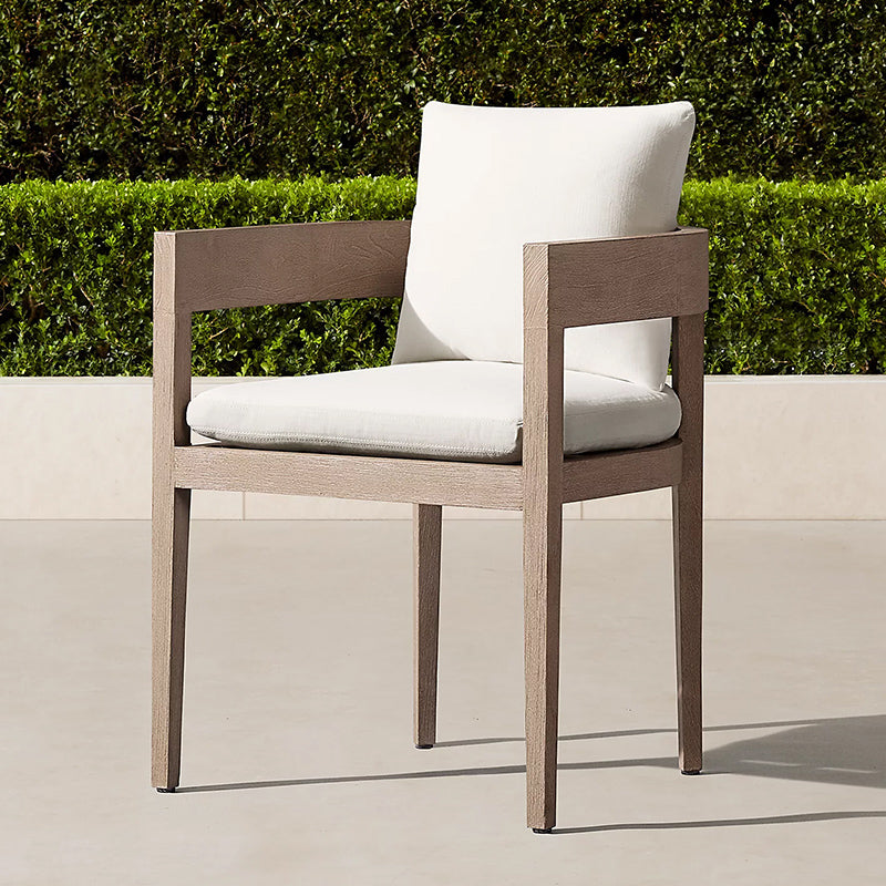 1/5/7 Pieces Patio Dining Table Set Solid Wood Patio Dining Sets