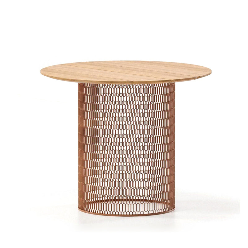 Matte Finish Boho Dining Table Set 1/2/3/5 Pcs Outdoor Dining Set