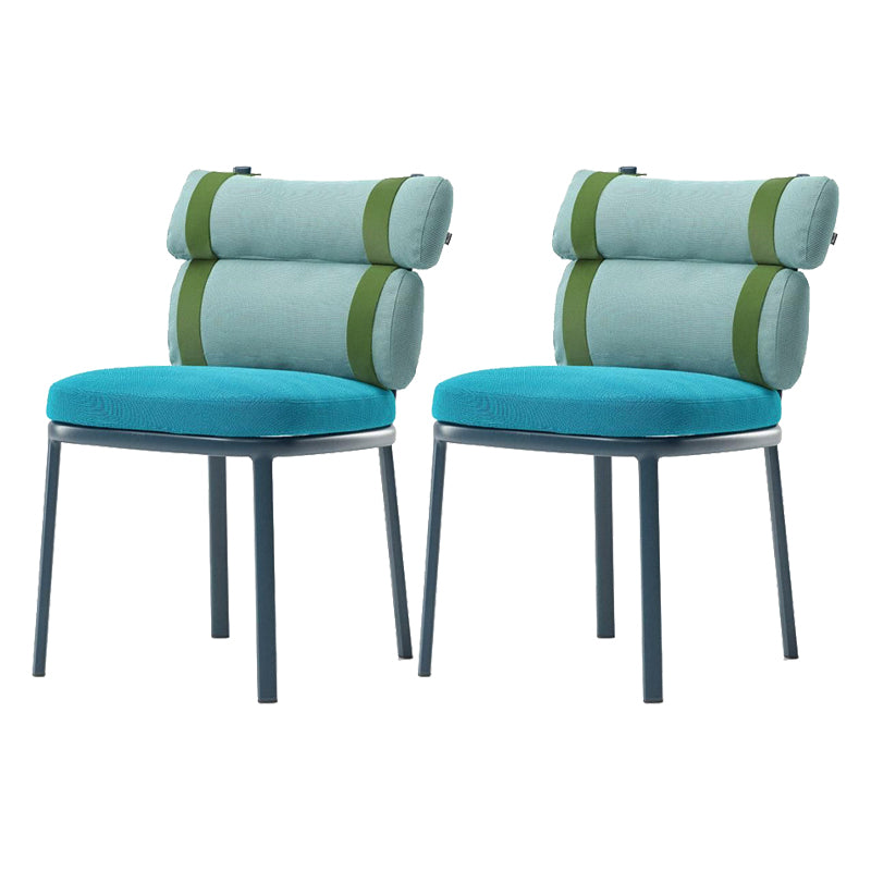 Matte Finish Boho Dining Table Set 1/2/3/5 Pcs Outdoor Dining Set