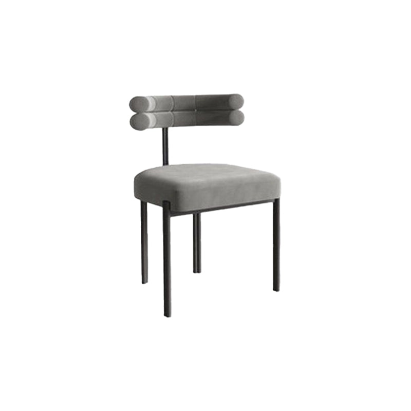 Modern Simple Side Chair Upholstered Side Dining Chair for Living Room