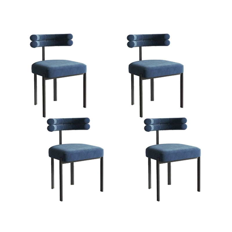 Modern Simple Side Chair Upholstered Side Dining Chair for Living Room