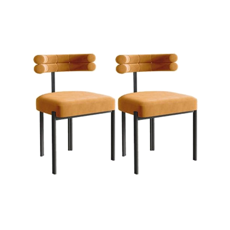 Modern Simple Side Chair Upholstered Side Dining Chair for Living Room