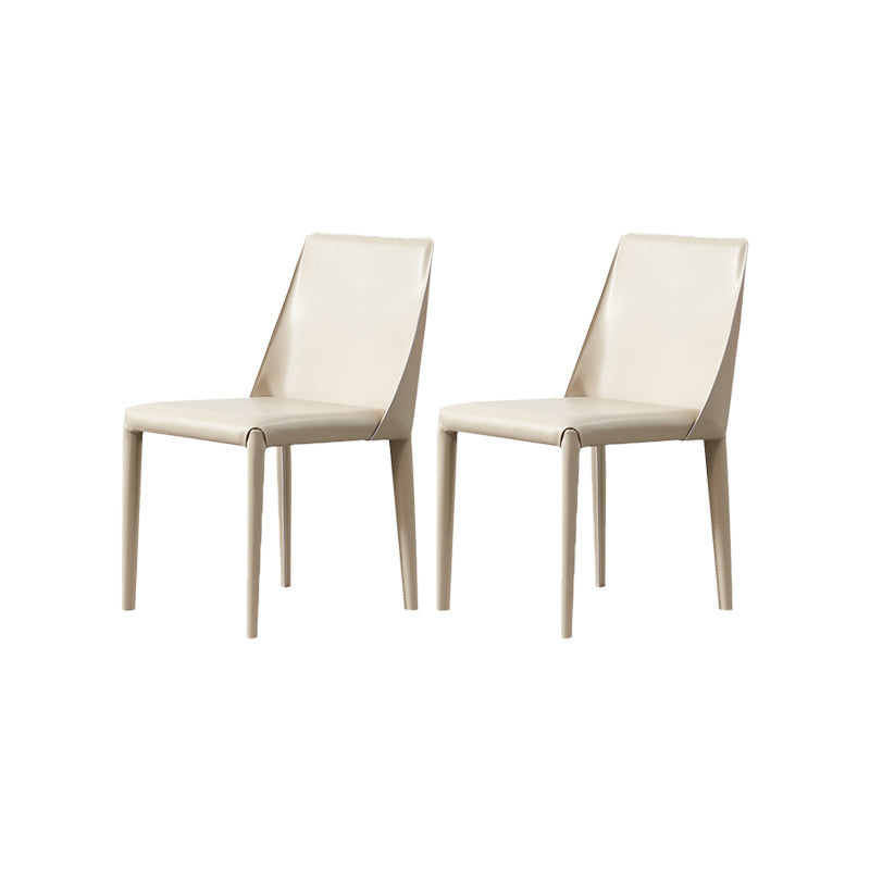 Contemporary Kitchen Dining Chairs Faux Leather Dining Chairs