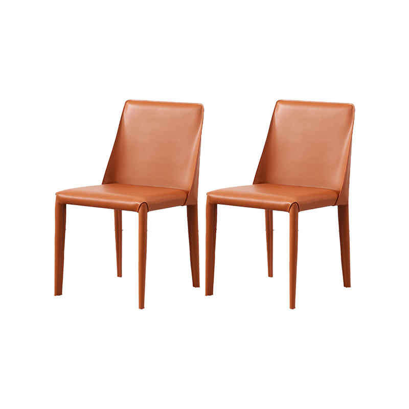 Contemporary Kitchen Dining Chairs Faux Leather Dining Chairs