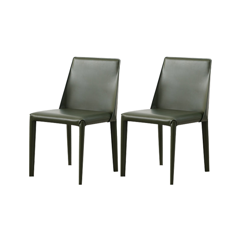 Contemporary Kitchen Dining Chairs Faux Leather Dining Chairs