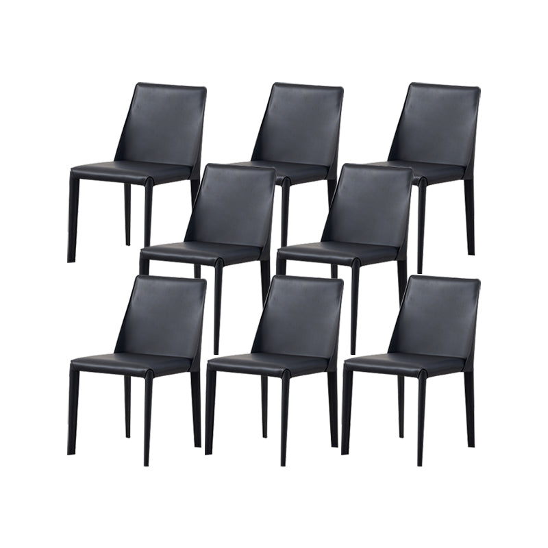 Contemporary Kitchen Dining Chairs Faux Leather Dining Chairs