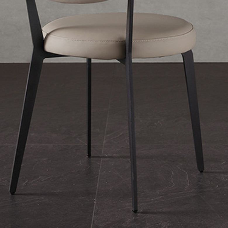 Faux Leather Dining Chairs Upholstered Dining Chairs in White