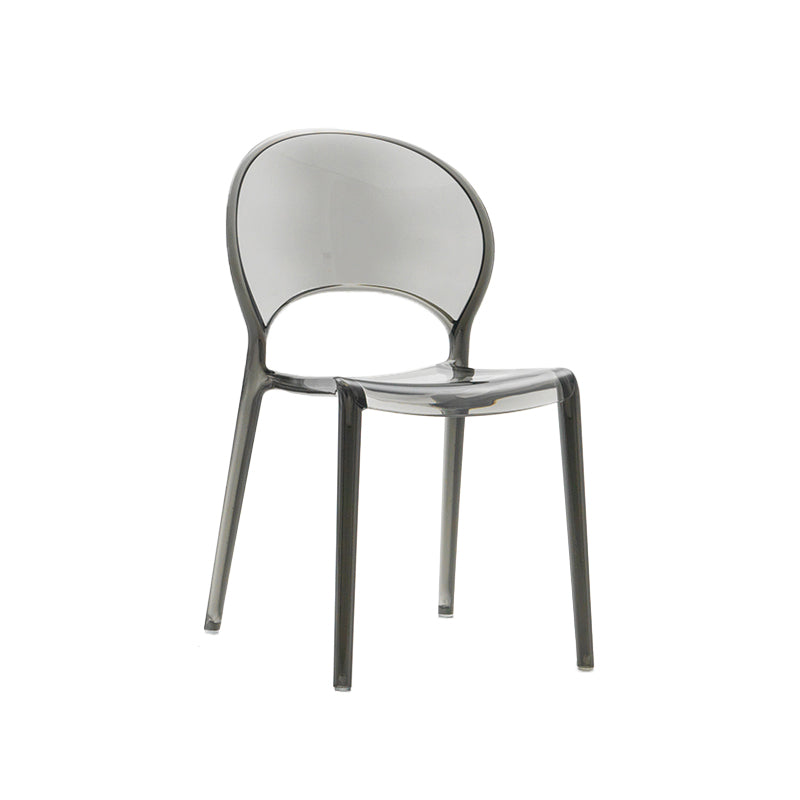 Nordic Style Colorful Side Chair Plastic Side Dining Chair for Home Use