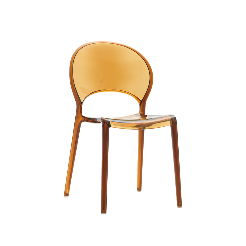 Nordic Style Colorful Side Chair Plastic Side Dining Chair for Home Use