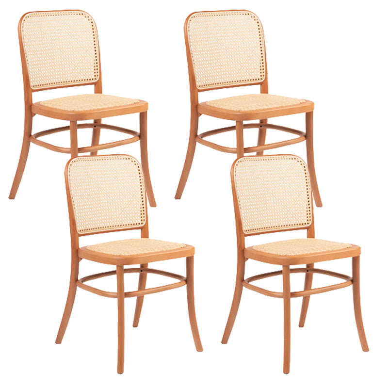 Industrial Style Dining Chair Wooden Indoor Dining Chair for Living Room