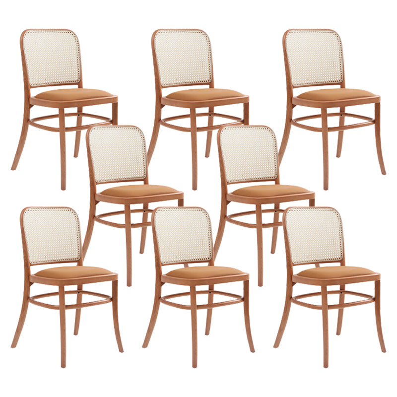 Industrial Style Dining Chair Wooden Indoor Dining Chair for Living Room