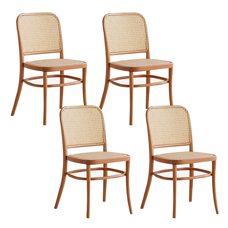 Industrial Style Dining Chair Wooden Indoor Dining Chair for Living Room