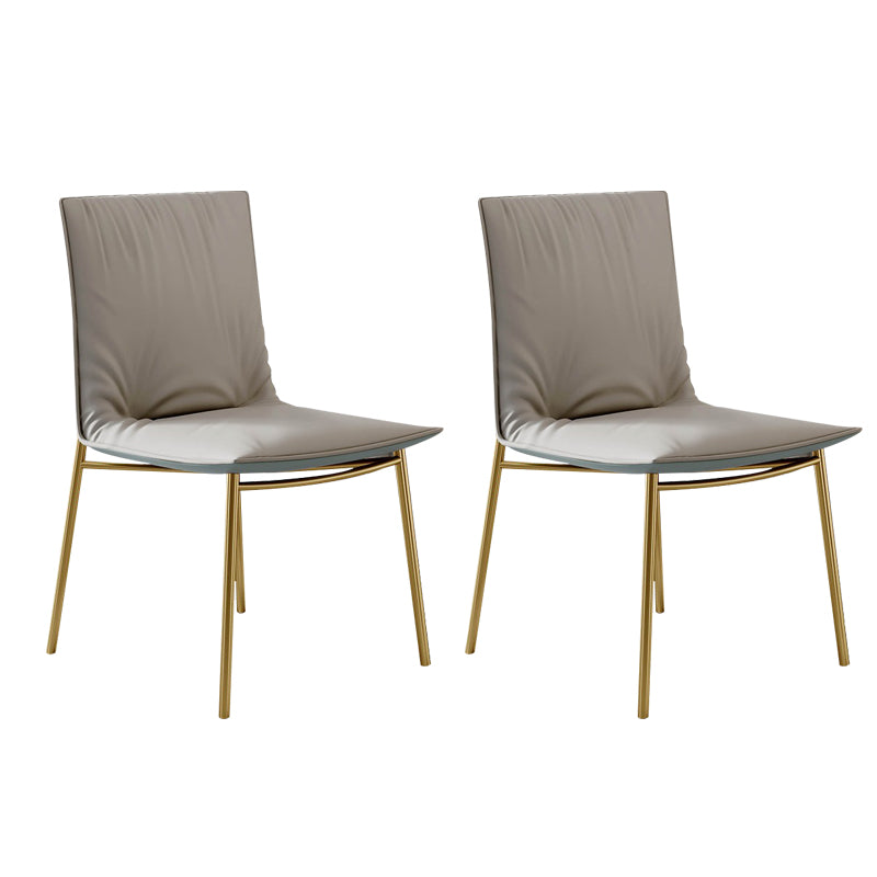 Glam Style Dining Chair Upholstered Side Chair for Living Room